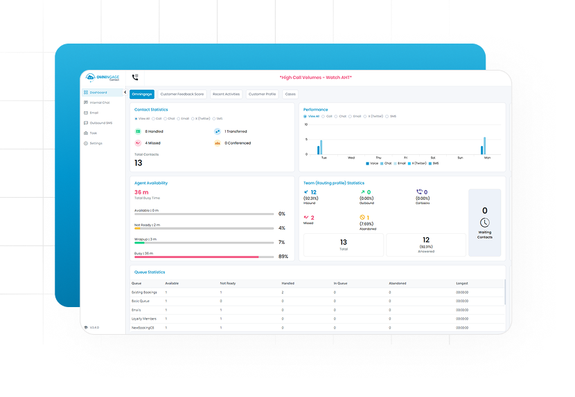 Screenshot of the Rocket dashboard